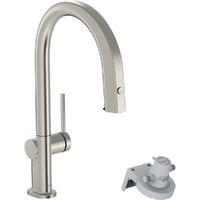 Змішувач кухонний Hansgrohe Aqittura M91 FilterSystem 210 1jet pull-out, Stainless Steel Finish (76803800)