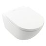 Кришка для унітазу Villeroy & Boch Subway 3.0 Stone White CeramicPlus (8M42S1RW)