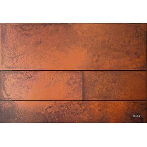купить Панель змиву з двома клавішами TECEsquare II, метал, іржава сталь, Rusted steel (9240845) недорого