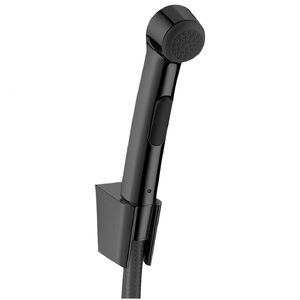 купить Гігієнічний ручний душ Hansgrohe 1jet, brushed black chrome (96907340) недорого