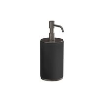 Дозатор рідкого мила настільний, Gessi Origini, чорний, Black Metal Bruched PVD (66438707)