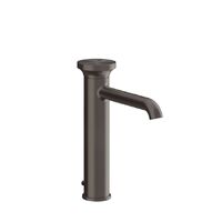 Змішувач для умивальника Gessi Origini середній, з донним клапаном, Black Metal Bruched PVD (66005707)
