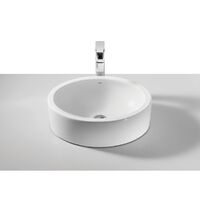 Умивальник на стільницю Roca Fiego 49 см, білий (A32722E000)