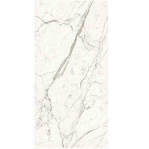 купить Керамогранітна плита для сітльниць Atlas Concorde Plan Statuario Supremo Bookmatch Silk - 12 mm ST 162x324 cm (A4TY) недорого