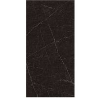 Керамогранітна плита для стільниць Atlas Concorde Plan Nero Marquina Bookmatch Silk - 12mm ST 162x324 cm (A6T4)