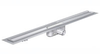 408717 трап ACO showerdrain c-line 885 мм лоток в душевой с фланцем Стандартный Сифон монтажная высота 92мм горизонтальный выпуск 