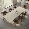 Керамогранітна плита для стільниць Atlas Concord Plan Travertino Pearl Hammered 162x324 cm 12 mm ST (AF4Z)