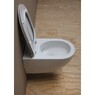Підвісний унітаз з кришкою Flaminia MINIAPP 48.5x36 h27, з системою Goclean, білий глянсовий (AP119G_QKCW09)
