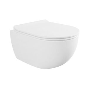 купить Підвісний унітаз з кришкою Flaminia MINIAPP 48.5x36 h27, з системою Goclean, білий глянсовий (AP119G_QKCW09) недорого