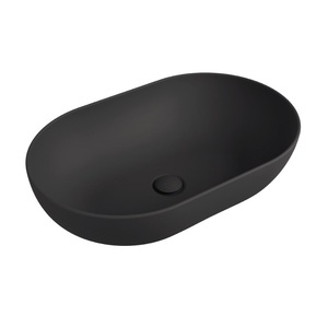 купить Умивальник на стільницю Flaminia APP 62 x 40 xh 16 cm, без переливу, Carbone matt (AP62ACAR) недорого