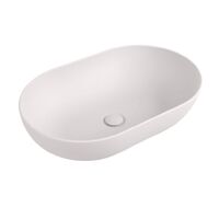 Умивальник на стільницю Flaminia APP 62 x 40 xh 16 cm, без переливу, Latte Milky white matt (AP62ALAT)