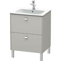 Тумба для підлоги Duravit Brioso 620х479, Concrete Grey Matt Decor (BR440101007)