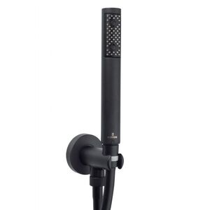 купить Ручний душ BOSSINI ZEN зі шлангом Cromolux 150 см, чорний матовий (C12002C00073004) недорого