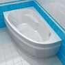 Ванна Cersanit Joanna 160x95 акриловая левая и ноги