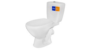 купить Компакт KORAL K031 3/6 з кришкою поліпропілен нижній підвід недорого