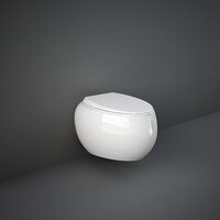 Красивый унитаз купить RAK Ceramics CLOUD CLOWC1446AWHA без ободка