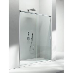 купить Душові двері розсувні Vismaravetro SERIE 8000 RECESSED 137-140 см DX 21 bright silver, 04 clear glass (CN137 DX) недорого