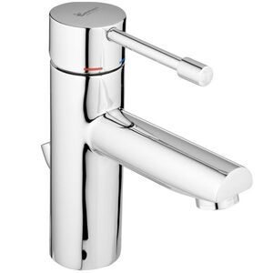 купить Кран змішувач раковини Emmevi Eden CR71003 з пробкою в умивальник латунний, хром недорого