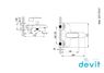 Devit Iven 43113141W Смеситель для ванны