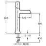 Смеситель Jacob Delafon Toobi E8960-CP высокий