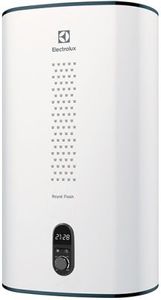 купить Electrolux EWH 50 Royal Flash Водонагрівач бойлер електричний накопичувальний об'єм 50 л потужність 2 кВт (1,3 + 0,7) Тена сухий установка вертикальна та горизонтальна недорого