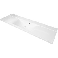 Раковина столешница 150 см Fancy Marble Margo 1500 Белая 2715101