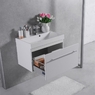 Fancy Marble Corsica 70 Тумба с раковиной белая