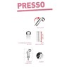 Kludi + Ferro 6054005-00 + N100B + BAG7PA Гигиенический душ Скрытого Монтажа Смеситель Комплект