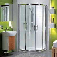 Kolo GKPG90222003 Душевая кабина GEO 6 90х90 полукруг стекло 2 част