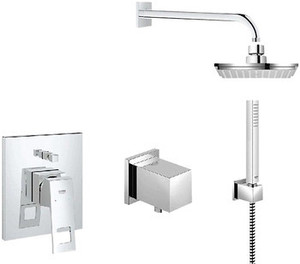 купить Grohe Eurocube 23409000 Душова система со стены с лейками недорого
