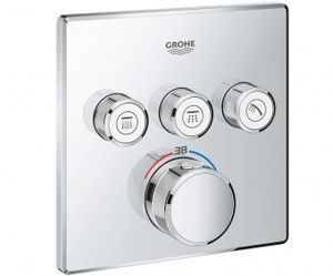 купить Grohe Grohtherm SmartControl 29126000 Смеситель для душевой кабины термостат душа цвет хром недорого