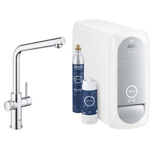 купить Grohe Blue Home 31454000 кухонные смесители подключение к фильтру и водопроводу недорого