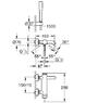 Grohe Essence 33628001 Смеситель для ванн однорычажный покрытие хром