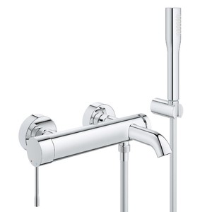 купить Grohe Essence 33628001 Смеситель для ванн однорычажный покрытие хром недорого