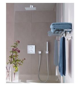 купить Душевая система GROHE GROHTHERM CUBE 34506000 с темостатом и лейками недорого