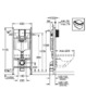 інсталяція гроє 38840000+38732000 GROHE Rapid SL з Кавішою Skate Cosmopolitan Колір Хром