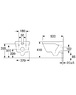 5G84HR01 Gustavsberg 5G84 Hygienic Flush Унитаз подвесной з крышкой softclose