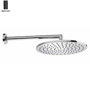 купить Верхній душ BOSSINI Cosmo D280 мм з тримачем, чорний матовий (H70596I00073009) недорого