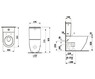 Laufen 8679530008701 Pro Уеитаз в Комплекте с Бачком и Сидушкой 867953