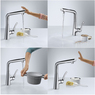 Hansgrohe 14883000 Смеситель для кухни Metris Select 14883