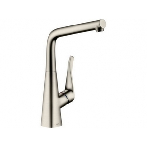 купить Hansgrohe Metris Select 14883800 Змішувач для кухонного миття одноважільний колір сталь недорого