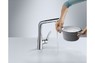 Hansgrohe Metris Select 14883800 Змішувач для кухонного миття одноважільний колір сталь
