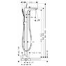 15473400 Смеситель Hansgrohe PuraVida с пола напольный