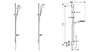 Hansgrohe 26621400 Душевой набор Raindance Select E120