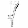 Hansgrohe 26720000 Душевой набор Raindance Select E 120 Porter's хром 267200 