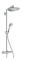 душевая стойка с термостатом Hansgrohe 26790000 Croma Select S Showerpipe 280 1jet