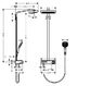 Hansgrohe 27126000 Душевая система Raindance Select Select E 300 хром