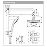 Hansgrohe 27294000 Душевой комплект Croma Select E