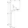 Hansgrohe 27853400 Душевой набор PuraVida Unica 278534