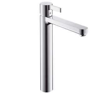 купить Hansgrohe 31022000 Metris S Highriser Смеситель для раковины однорычажный, хром недорого